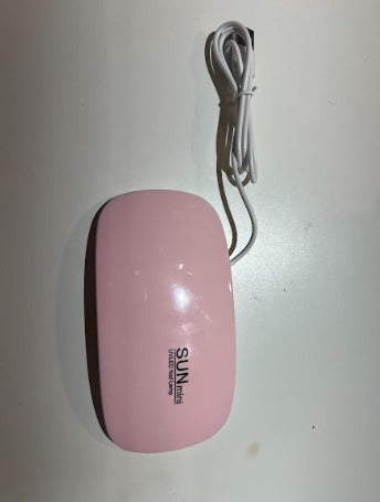 Mini Lámpara LED para uñas portátil.