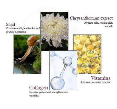 Crema Facial Rejuvenecedora de Colágeno y Baba de Caracol
